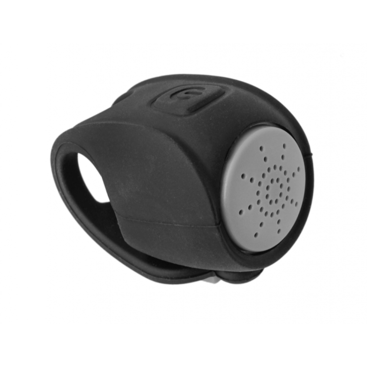 Zvonček na batérie – čierny